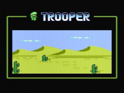 Trooper title screen